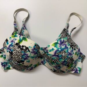 Victoria’s Secret Lined Demi Floral/Animal Print
